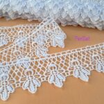 Dantela brodata alba 5 cm - Cod 169