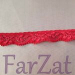 Aplicatie dantela elastica 1,5 cm - Cod 63 - imagine 7