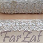 Broderie cu fir auriu 5,5 cm - Cod 230 - imagine 3