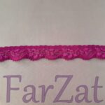 Aplicatie dantela elastica 1,5 cm - Cod 63 - imagine 3