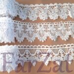 Aplicatie dantela alba 4,5 cm cod 116 - Model 1 - 3