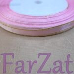 Panglica satinata cu fir auriu - 7 mm - imagine 7