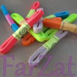 Elastic colorat la set - 1 cm