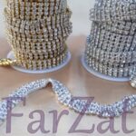 Benzi cu strasuri cod 82 - 1 cm