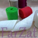 Banda iuta colorata - 5 cm