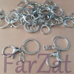 Inel breloc cu carabina