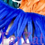 Banda din pene naturale de fazan