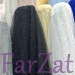 Tiul cu strasuri si margele - imagine 3