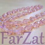 Margele cristal colorate la sirag forma lacrima cod 8 - imagine 3