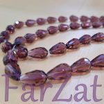 Margele cristal colorate la sirag forma lacrima cod 8 - imagine 2