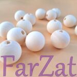 Margele din lemn natur - 2,40 cm - imagine 2