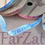 Panglica saten "boy" si "girl" - 1 cm, 1,5 cm