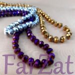Margele cristal fatetate cod 20 - 8 x 6 mm