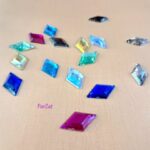 Pietre de cusut forma de romb 11 x 18 mm cod 31