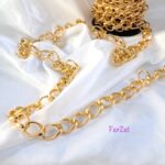 Lanturi metalice aurii cod 22