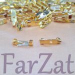 Ace brosa aurii - 1,5 cm - imagine 3