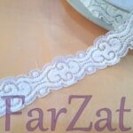 Dantela alba elastica cod 400 - 3,5 cm