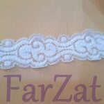 Dantela alba elastica cod 400 - 3,5 cm - imagine 4