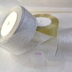 Panglica ornamentala lurex - latime 4 cm