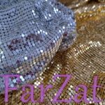 Aplicatie plasa metalica - Auriu, Argintiu