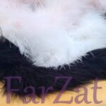 Sal colorat puf lebada - 2 m